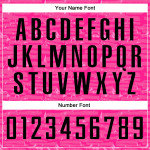 Uniform Black Custom Pink Jersey Soccer Sublimation