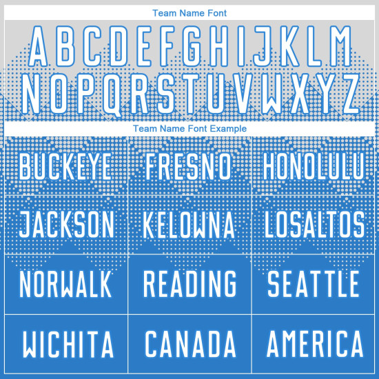 Powder Sublimation Custom Blue White Soccer Uniform Jersey