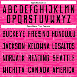 Uniform Black Custom Pink Jersey Soccer Sublimation