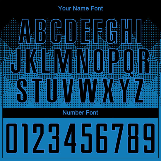 Jersey Uniform Blue Black Sublimation Soccer Custom