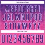 Soccer Sublimation Custom Pink Uniform Jersey Purple-White Soccer Sublimation Custom Pink Uniform Jersey Purple-White