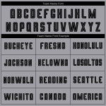 Custom Soccer Black-Camo Gray Jersey Sublimation Uniform