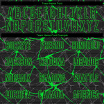 Green Jersey Uniform Custom Sublimation Soccer Black Neon Green Jersey Uniform Custom Sublimation Soccer Black Neon