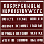 Sublimation Custom Black Uniform Fade White-Crimson Jersey Fashion Soccer