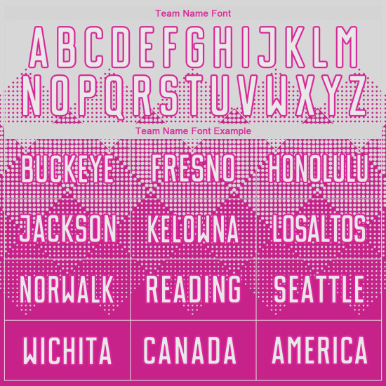 Uniform White Deep Pink Custom Sublimation Soccer Jersey