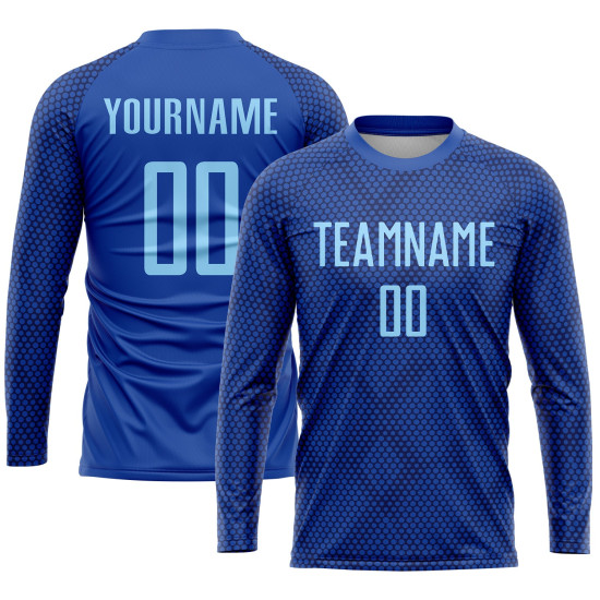 Jersey Light Uniform Sublimation Soccer Blue Royal Custom Jersey Light Uniform Sublimation Soccer Blue Royal Custom
