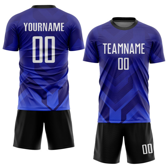 Uniform Jersey Custom Purple Sublimation Soccer White Royal-Navy Dark Uniform Jersey Custom Purple Sublimation Soccer White Royal-Navy Dark