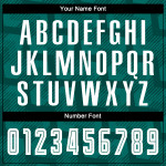 Sublimation Jersey Soccer Green White-Black Uniform Custom