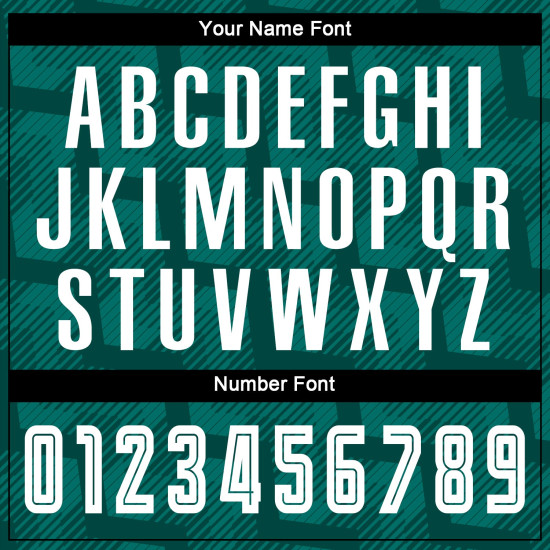 Sublimation Jersey Soccer Green White-Black Uniform Custom