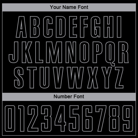 Gray Jersey Black Uniform Soccer Sublimation Custom