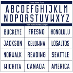 Soccer Uniform Sublimation White Jersey Navy Custom