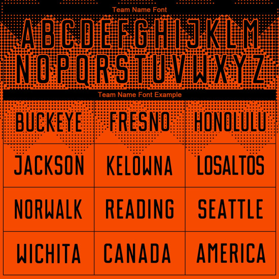 Shape Orange Gradient Black Uniform Soccer Square Sublimation Jersey Custom