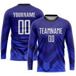 Uniform Jersey Custom Purple Sublimation Soccer White Royal-Navy Dark Uniform Jersey Custom Purple Sublimation Soccer White Royal-Navy Dark