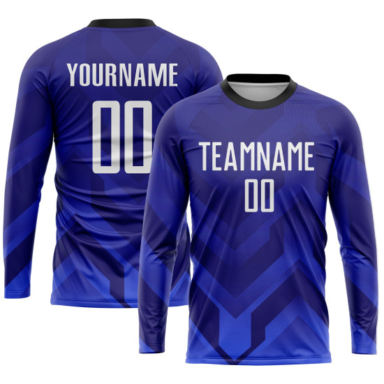 Uniform Jersey Custom Purple Sublimation Soccer White Royal-Navy Dark Uniform Jersey Custom Purple Sublimation Soccer White Royal-Navy Dark