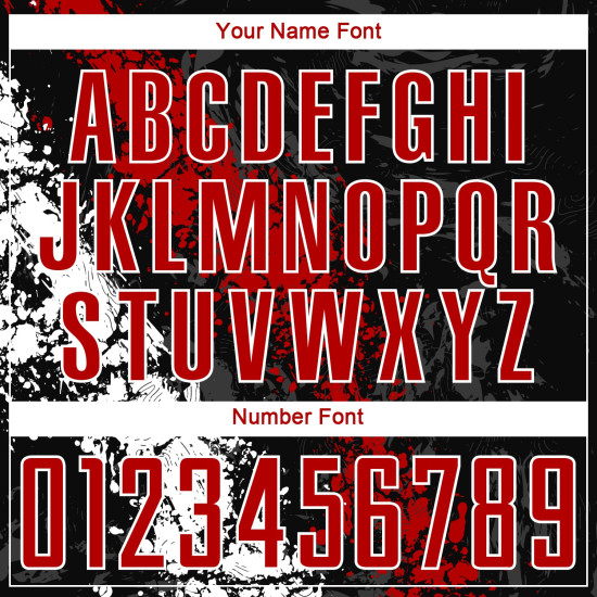 Jersey Red-White Custom Uniform Black Soccer Sublimation Jersey Red-White Custom Uniform Black Soccer Sublimation