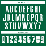 Uniform Fade Green White-Black Soccer Jersey Sublimation Kelly Custom Fashion