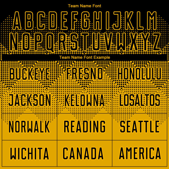 Sublimation Custom Soccer Gold Uniform Black Jersey