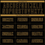 Soccer Gold Sublimation Jersey Custom Old Black Uniform Soccer Gold Sublimation Jersey Custom Old Black Uniform