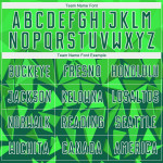 Sublimation Grass Soccer Green-White Uniform Green Custom Jersey