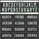 Black Custom White-Neon Soccer Jersey Uniform Sublimation Green Black Custom White-Neon Soccer Jersey Uniform Sublimation Green