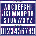 Jersey Sublimation Uniform Purple Custom Soccer White