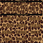 Brown Leopard Soccer Brown-Old Uniform Jersey Gold Custom Sublimation