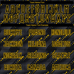 Black-Gold Black Soccer Custom Jersey Sublimation Uniform