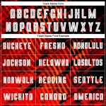 Red White-Black Custom Uniform Jersey Soccer Sublimation