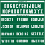 Uniform Fade Green White-Black Soccer Jersey Sublimation Kelly Custom Fashion