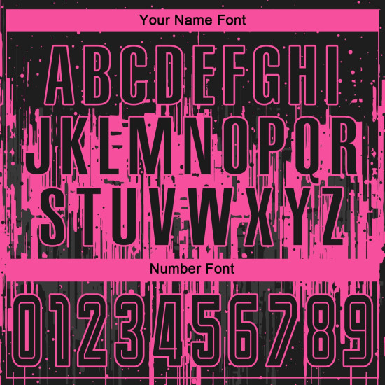 Custom Black Sublimation Jersey Uniform Soccer Pink