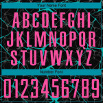 Jersey Soccer Pink-Aqua Black Uniform Custom Sublimation Jersey Soccer Pink-Aqua Black Uniform Custom Sublimation