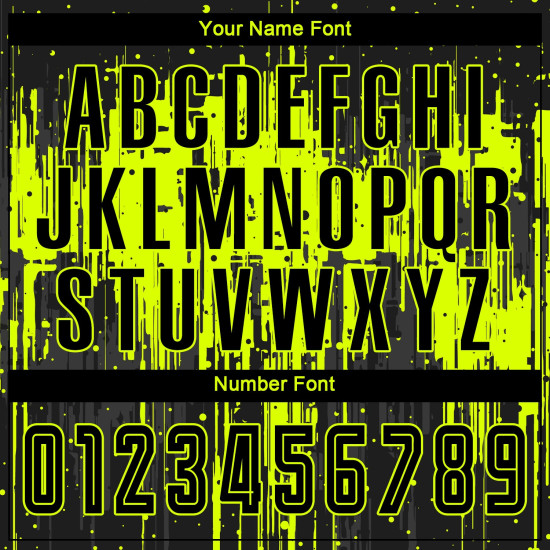 Green Jersey Uniform Neon Sublimation Soccer Custom Black