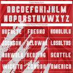 Jersey White Soccer Sublimation Uniform Custom Red Jersey White Soccer Sublimation Uniform Custom Red