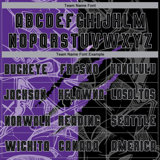 Pattern Uniform Custom Purple-Gray Sublimation Graffiti Jersey Black Scratch Soccer Pattern Uniform Custom Purple-Gray Sublimation Graffiti Jersey Black Scratch Soccer