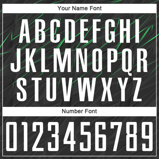 Black Custom White-Neon Soccer Jersey Uniform Sublimation Green Black Custom White-Neon Soccer Jersey Uniform Sublimation Green