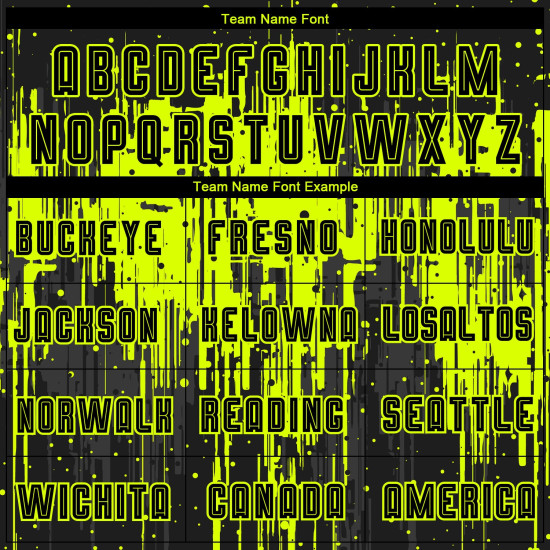 Green Jersey Uniform Neon Sublimation Soccer Custom Black