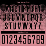 Medium Soccer Pink Custom Sublimation Black Uniform Jersey