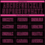 Black Uniform Jersey Soccer Sublimation Pink Custom