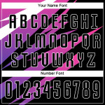 Soccer Sublimation Pink Black-White Uniform Jersey Custom Soccer Sublimation Pink Black-White Uniform Jersey Custom