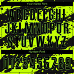 Green Neon Uniform Sublimation Jersey Custom Soccer Black Green Neon Uniform Sublimation Jersey Custom Soccer Black